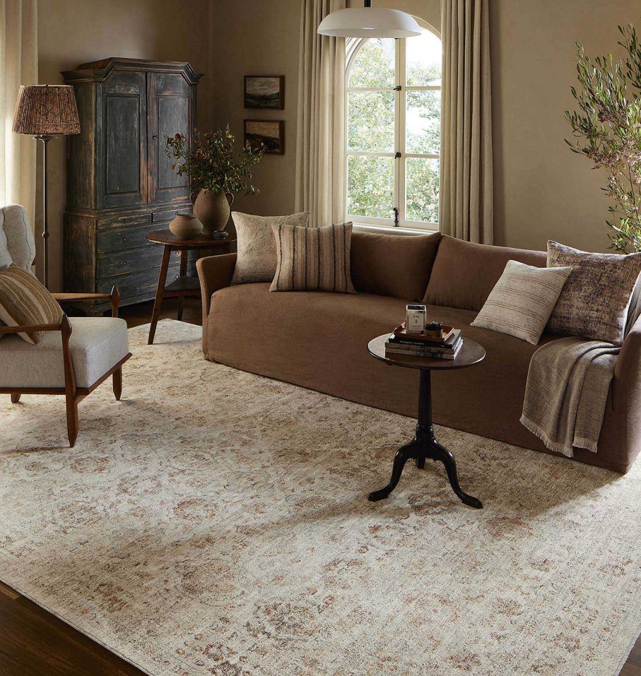 Best Amber Lewis x Loloi Honora Hon-03 Beige / Spice Area Rug