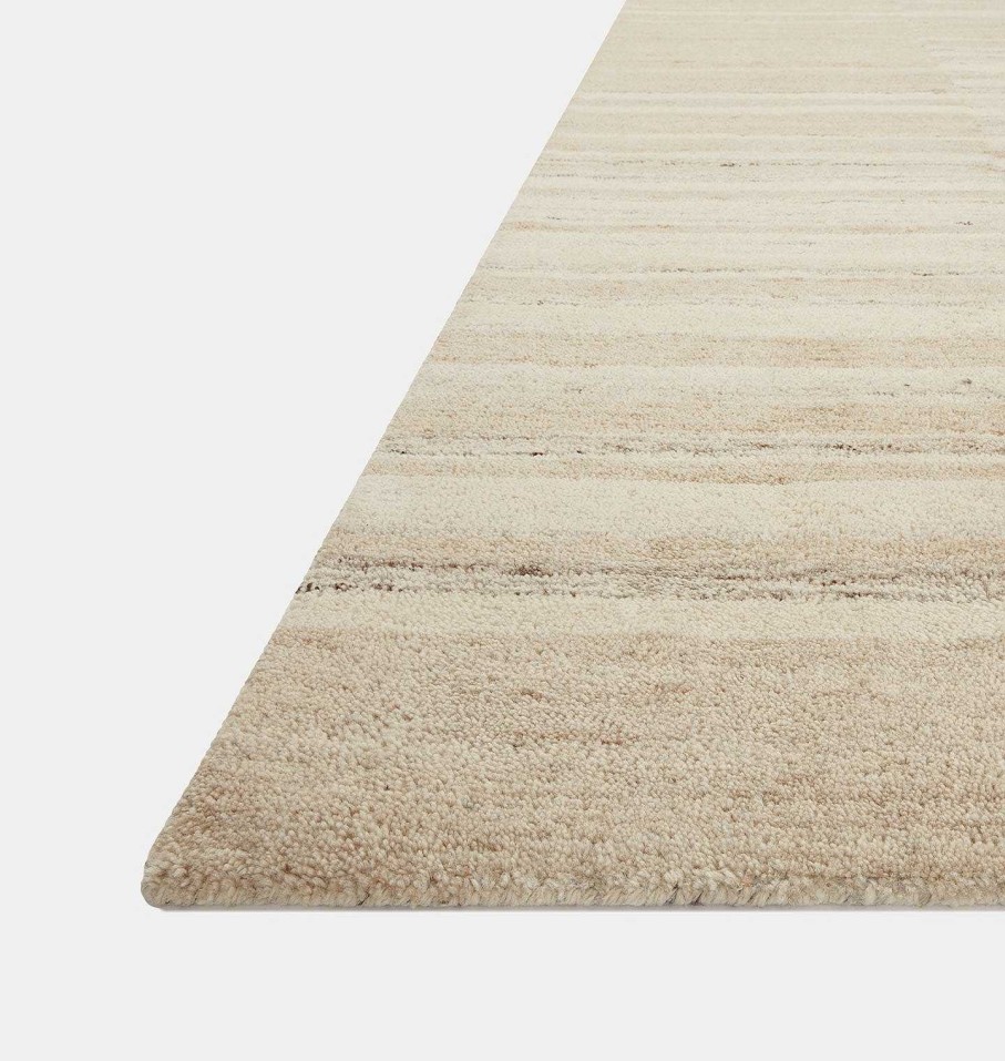 Best Amber Lewis x Loloi Rocky Roc-02 Natural / Sand Area Rug