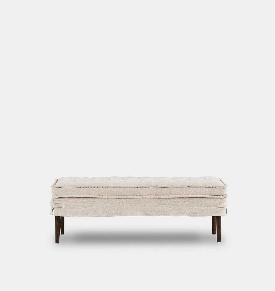 New Amber Lewis x Four Hands Cole Accent Bench