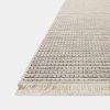 New Amber Lewis x Loloi Malibu Mab-04 Ivory / Dove Area Rug