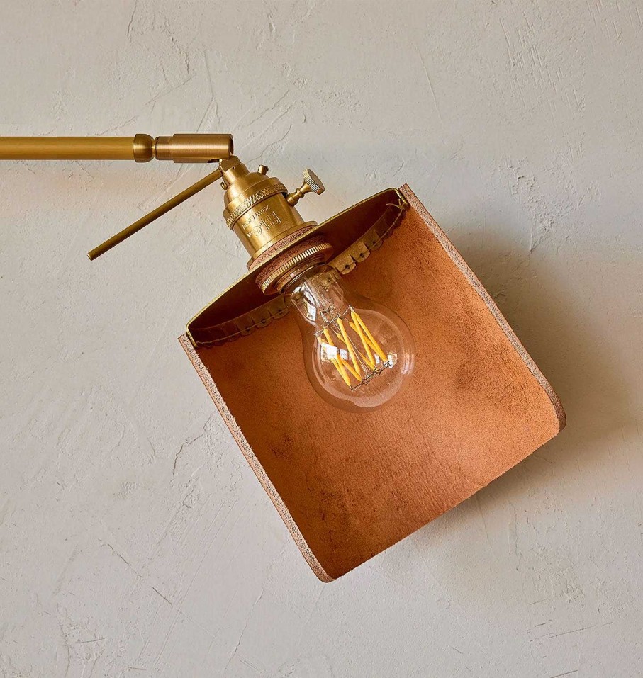 Best Lostine Ava Wall Sconce Tan