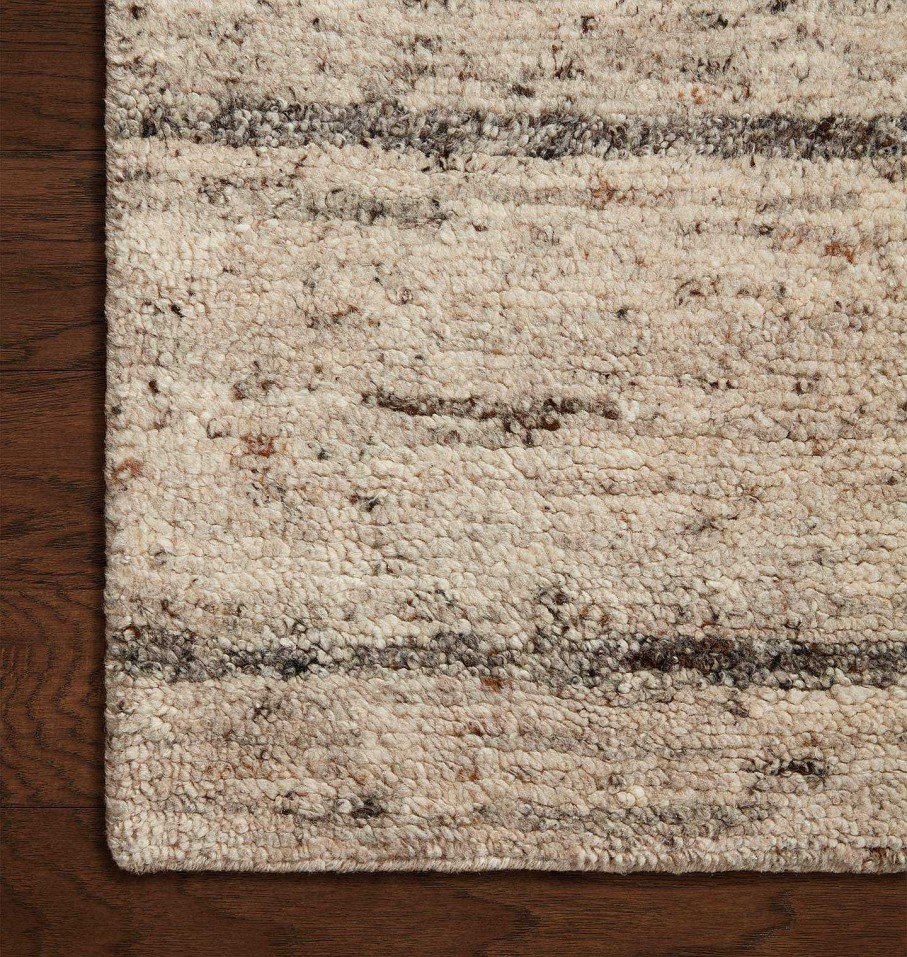 Hot Amber Lewis x Loloi Libby Lib-01 Natural / Granite Area Rug