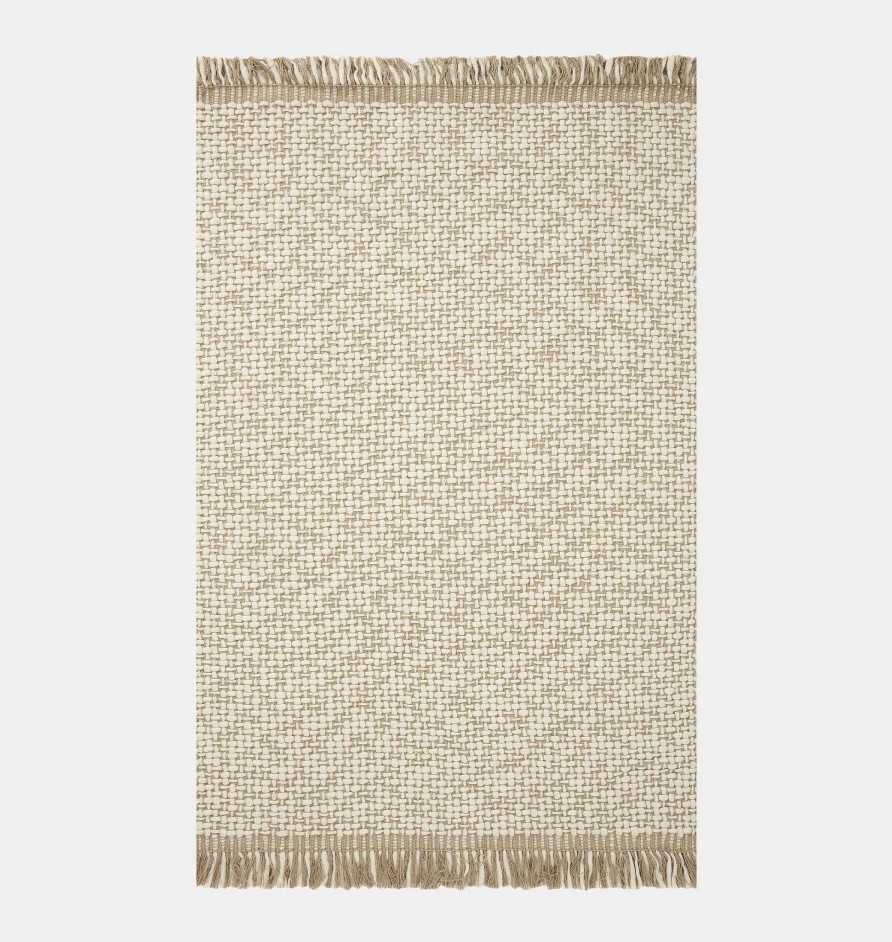 Best Amber Lewis x Loloi Yellowstone Yel-01 Natural / Ivory Area Rug