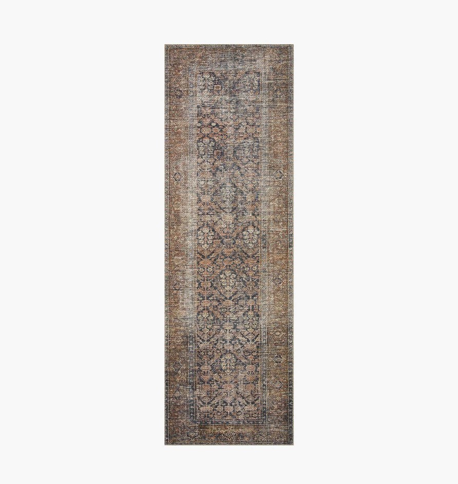 Wholesale Amber Lewis x Loloi Billie Bil-01 Ink / Salmon Area Rug