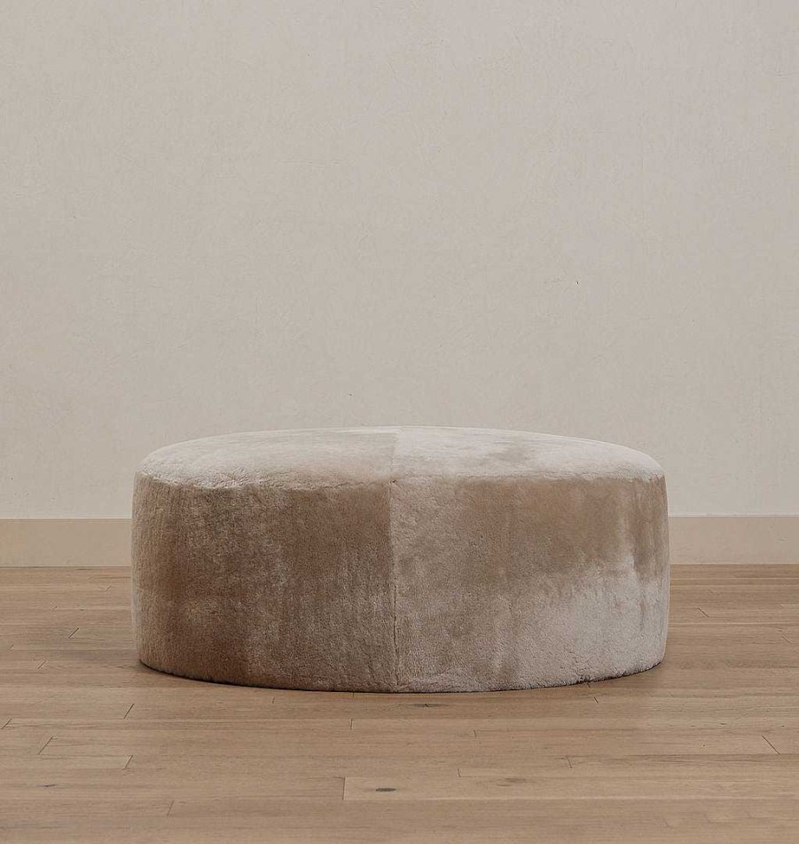 Online Made by Shoppe Topanga Round Ottoman