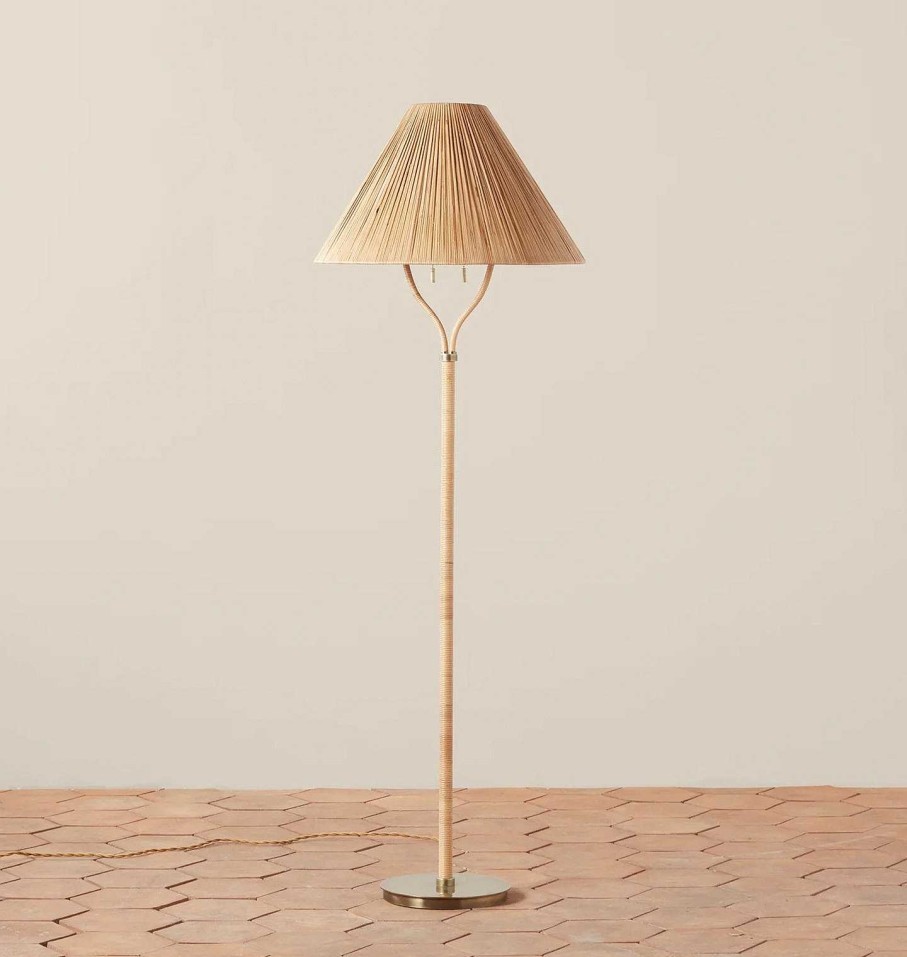 Best Woven Vista Floor Lamp