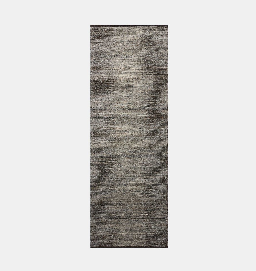 Best Amber Lewis x Loloi Mulholland Mul-03 Charcoal / Denim Area Rug