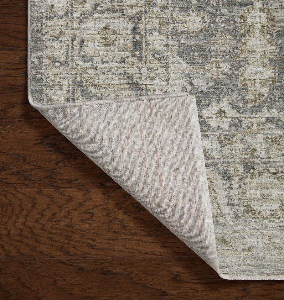 Best Amber Lewis x Loloi Honora Hon-02 Slate / Beige Area Rug