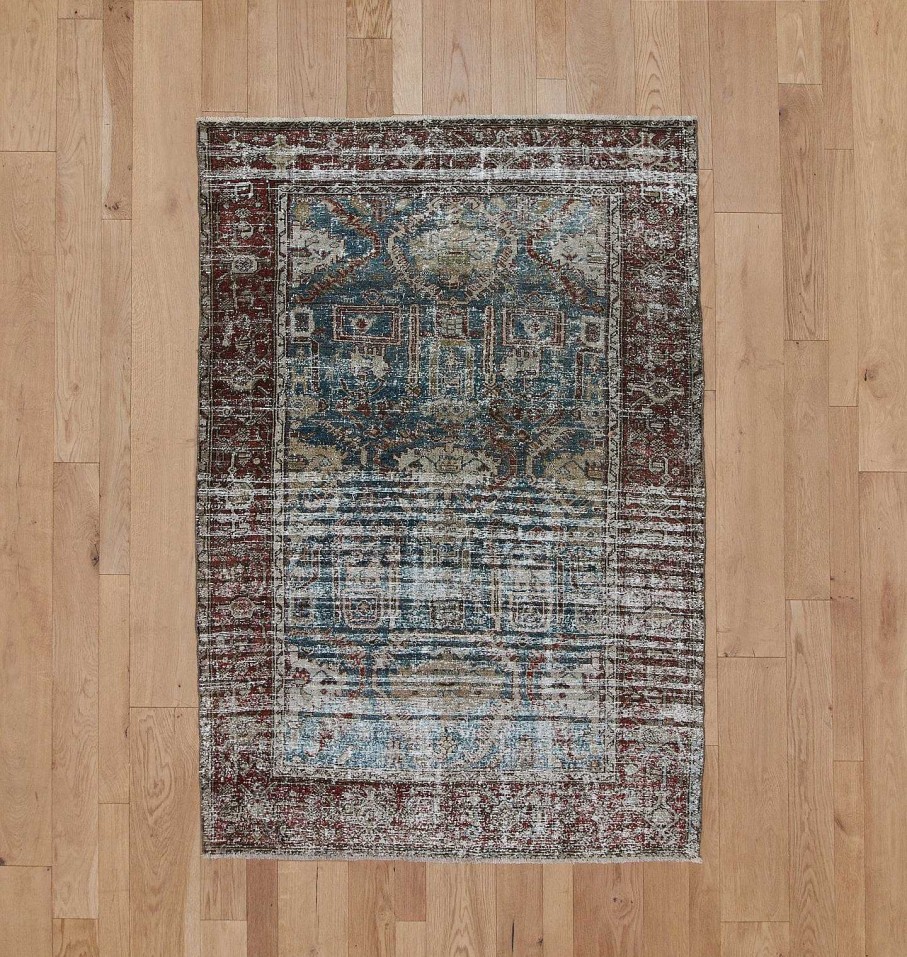 Online Shoppe Vintage - Rugs Vintage Varna Rug 4'6" X 6'7"