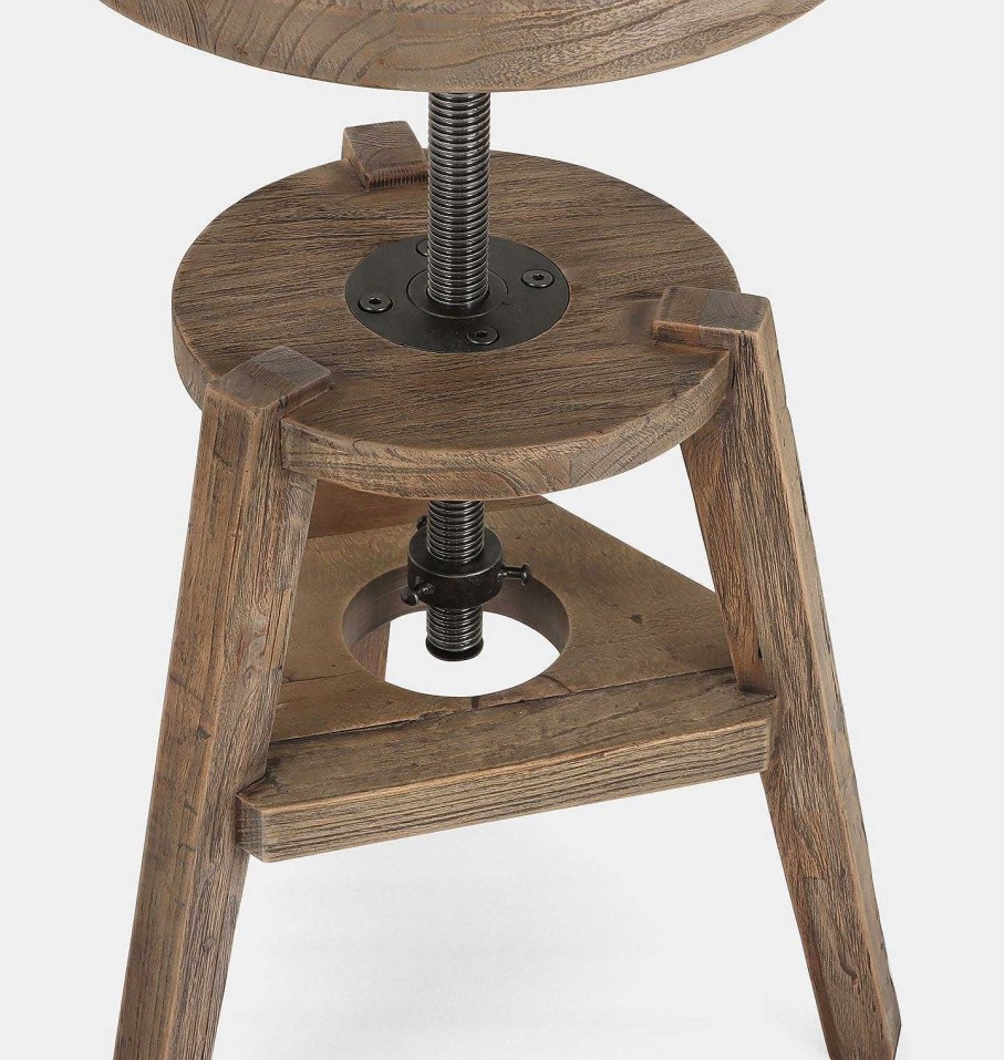 Online Amber Lewis x Four Hands Addy Pedestal Accent Stool