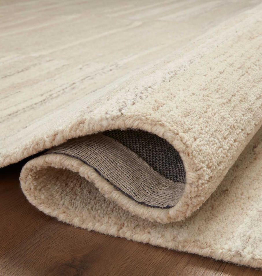 New Amber Lewis x Loloi Rocky Roc-02 Natural / Sand Area Rug