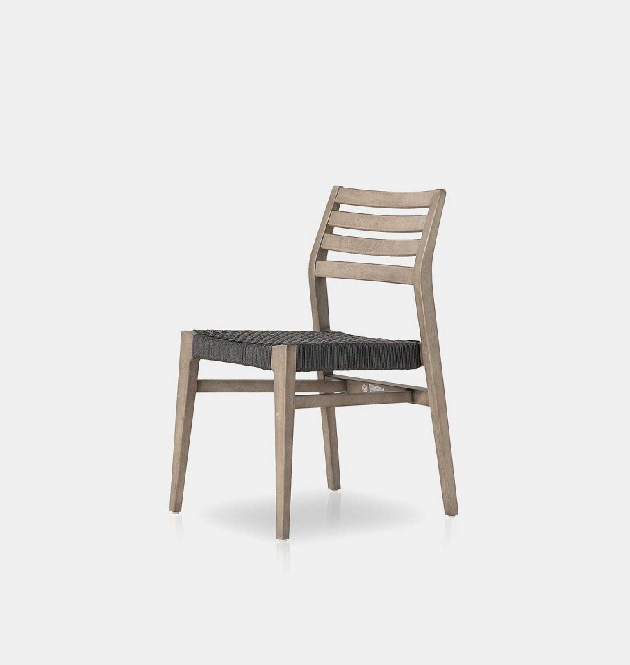 Clearance Austin Co Audrey Outdoor Dining Chair Grey