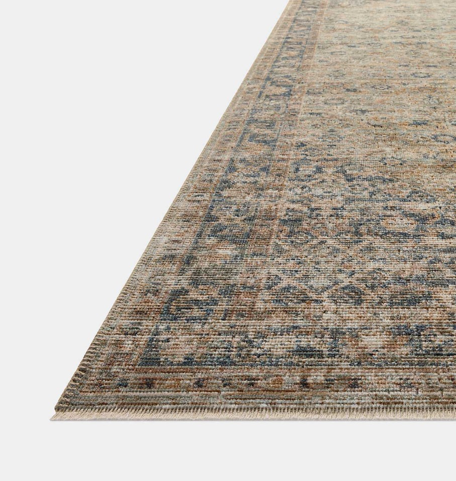 New Loloi Rugs Heritage Her-08 Sage / Navy Area Rug