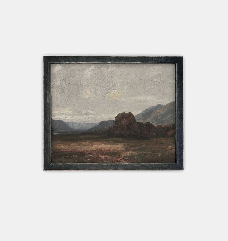 Wholesale Linen + Cloth Landscape Framed Iii