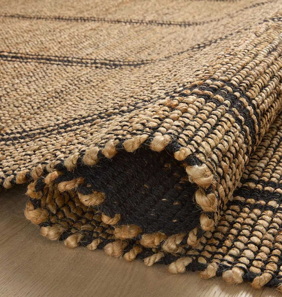 Clearance Angela Rose x Loloi Colton Con-01 Natural / Black Area Rug