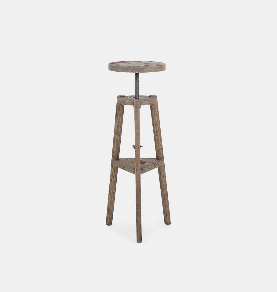 Clearance Amber Lewis x Four Hands Addy Pedestal Accent Stool