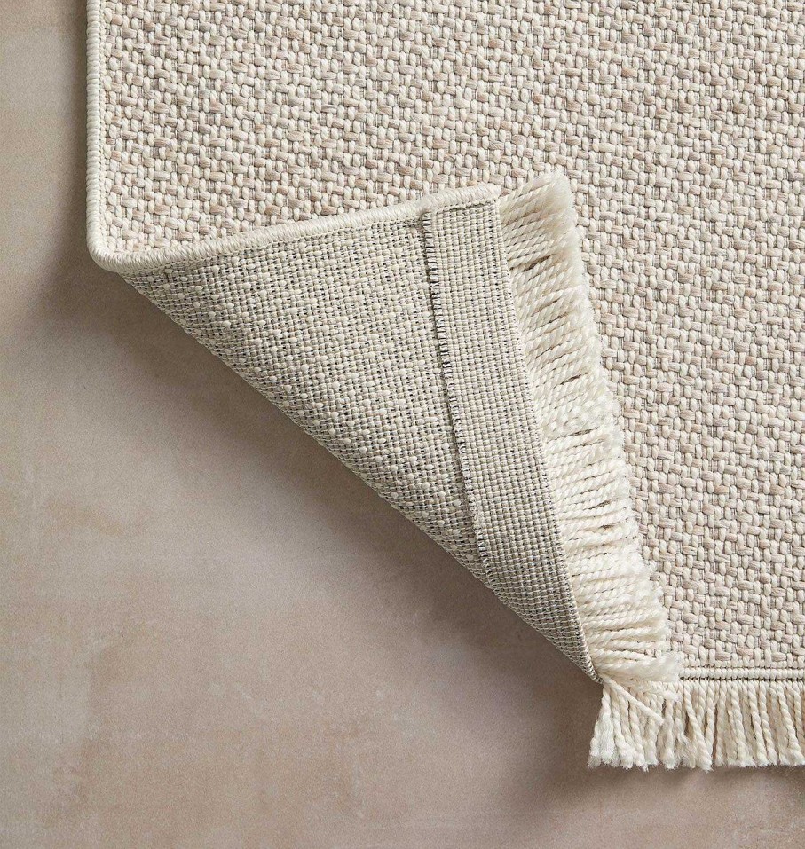 Best Amber Lewis x Loloi Malibu Mab-01 Ivory / Dove Area Rug