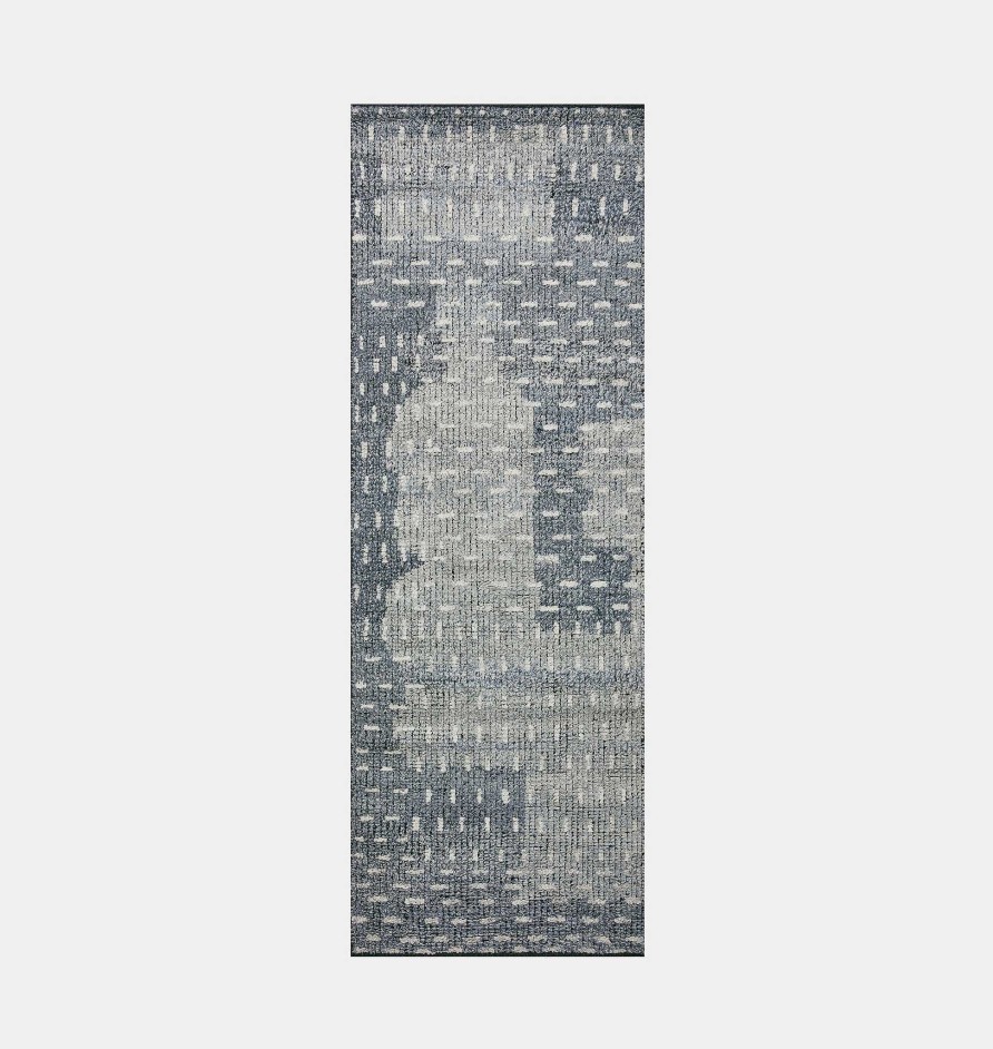 Best Amber Lewis x Loloi Gwyneth Gwy-01 Denim / Sky Area Rug