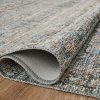 New Amber Lewis x Loloi Billie Bil-05 Denim / Blush Area Rug