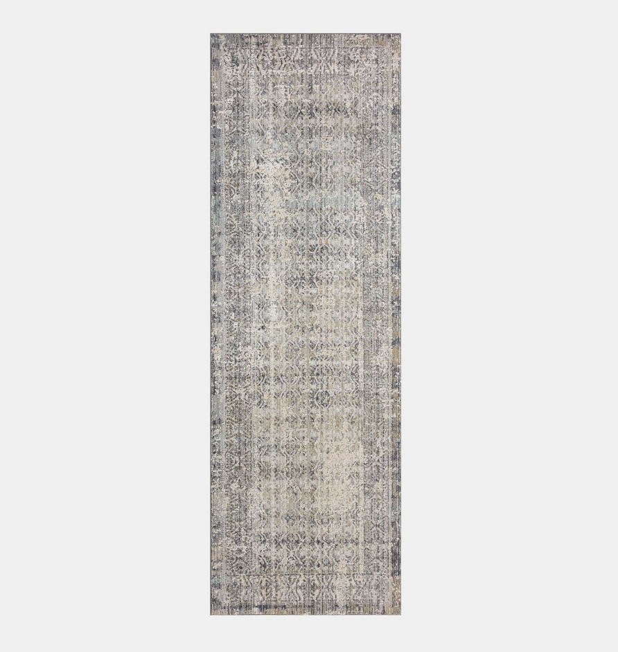 Online Amber Lewis x Loloi Alie Ale-04 Sky / Stone Area Rug