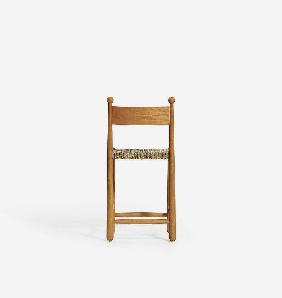 Best SAI Martin Oak Bar & Counter Stool