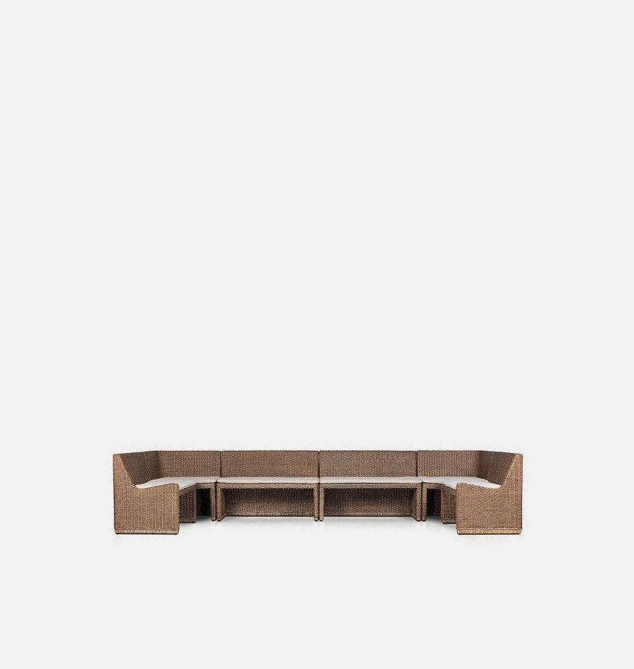 Online Amber Lewis x Four Hands Senna Dining Banquette U Shape 166"